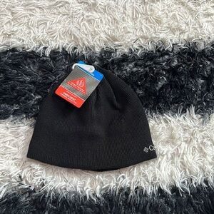 Columbia Omni-Shield Black Beanie, One Size, NWT